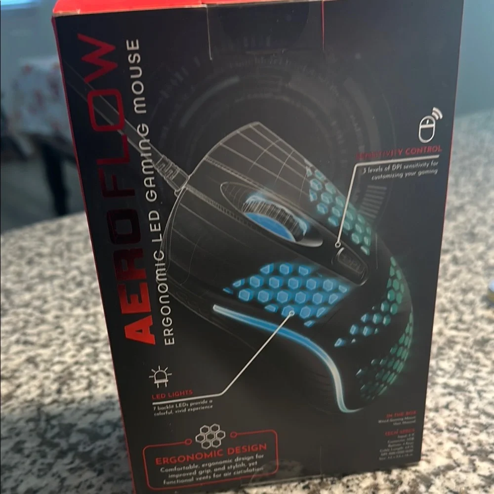 TWO Ergonomic LED Gaming Mouse -